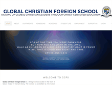 Tablet Screenshot of gcfskorea.org